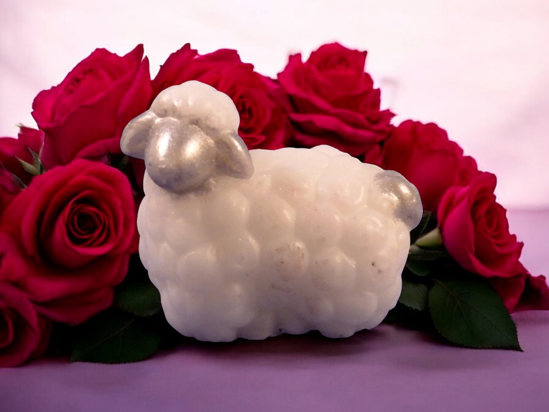 Grote Schaap Zeepje met Mica (image for) Grote Schaap Zeepje met Mica