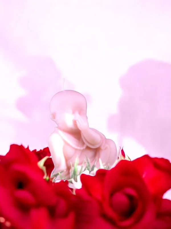 (image for) Boeddah Grinnekend Kaars