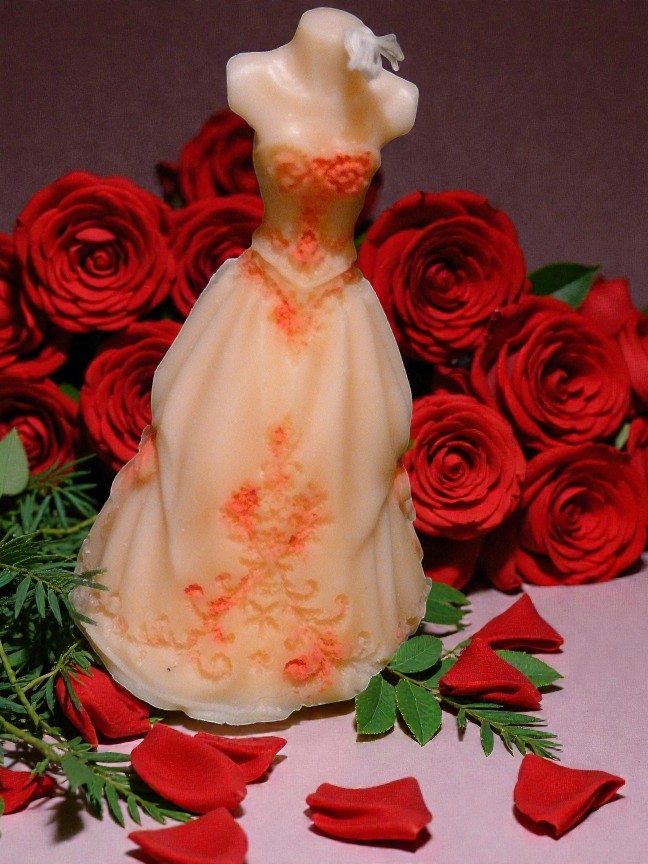 (image for) Trouwjurk Kaars Klein